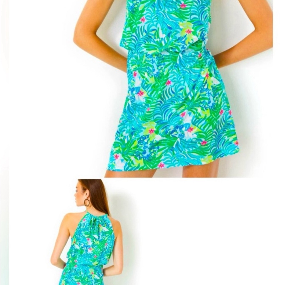 NWT Lilly Pulitzer Shirelle Skirted Romper L
Tropical Beautiful